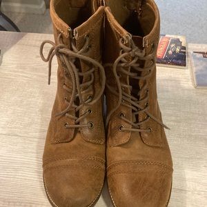 Madden Girl size 10 Brown Combat Boots